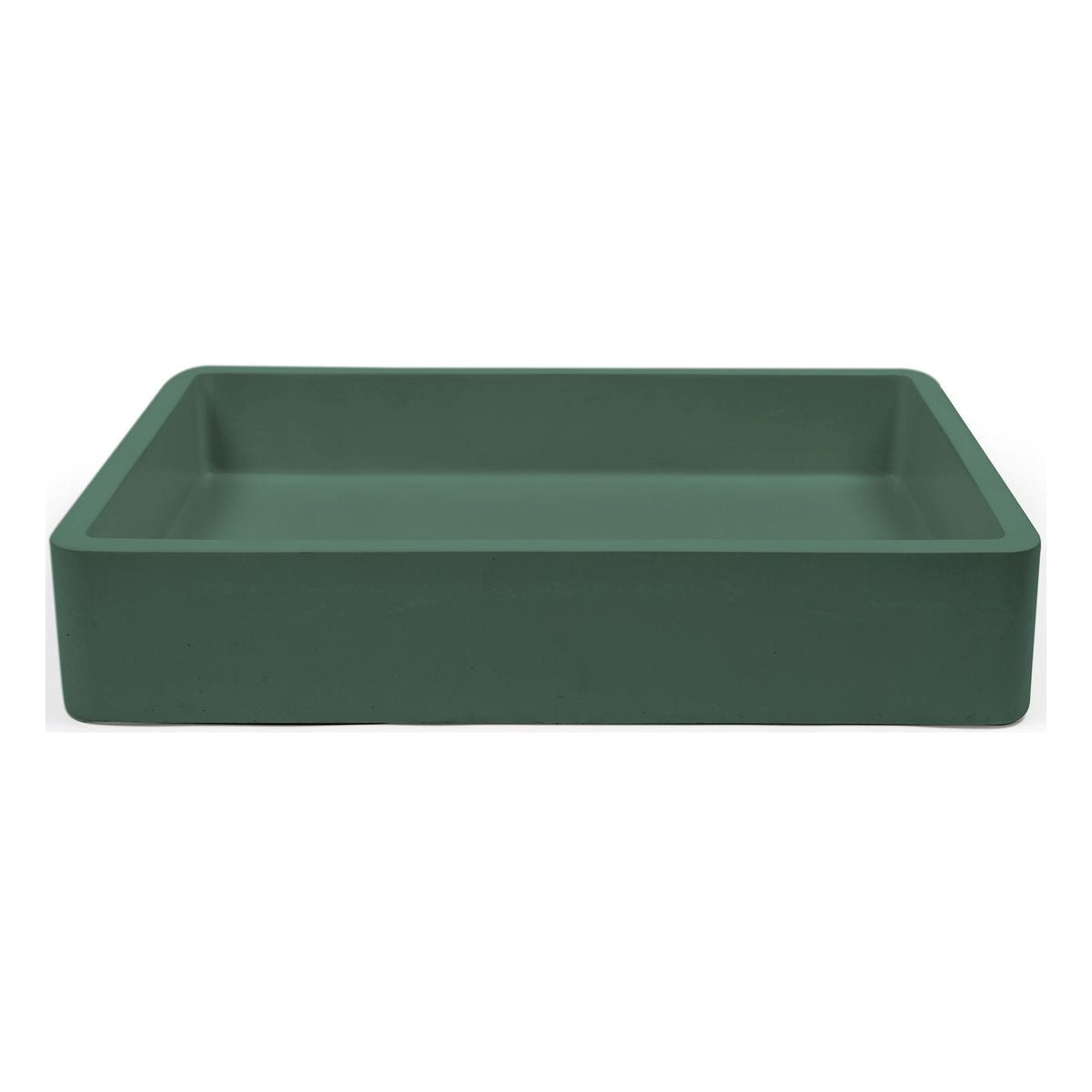 Nood Surface Mount Vesl Rectangle Basin in Teal