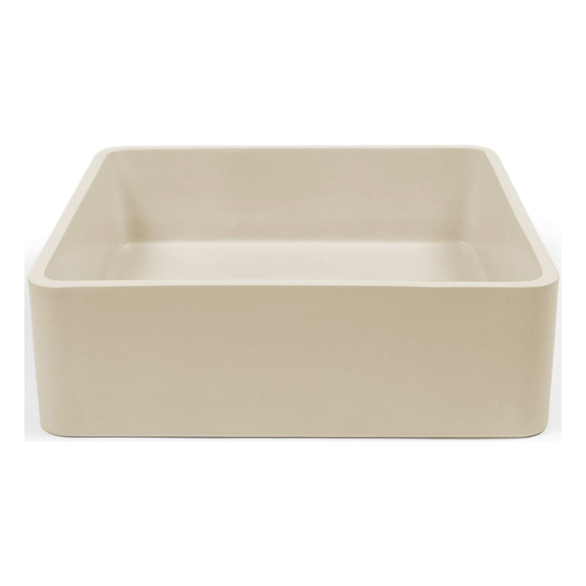 Nood Surface Mount Vesl Square Basin in Sand