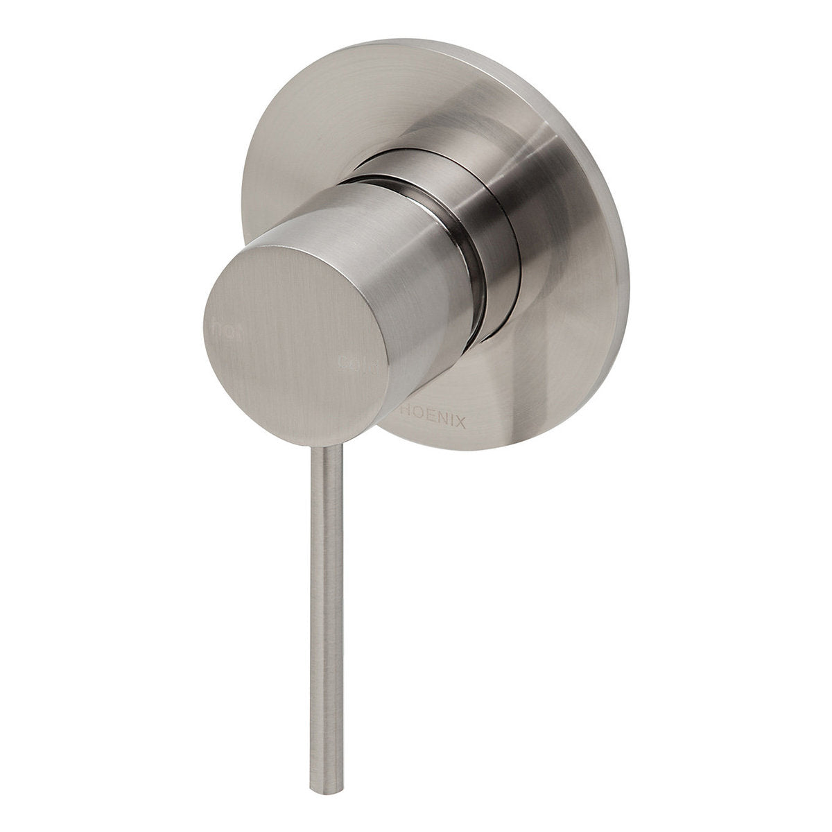 Phoenix Vivid Slimline SwitchMix Wall/Shower Mixer (Complete Kit)- Lead Free, Brushed Nickel