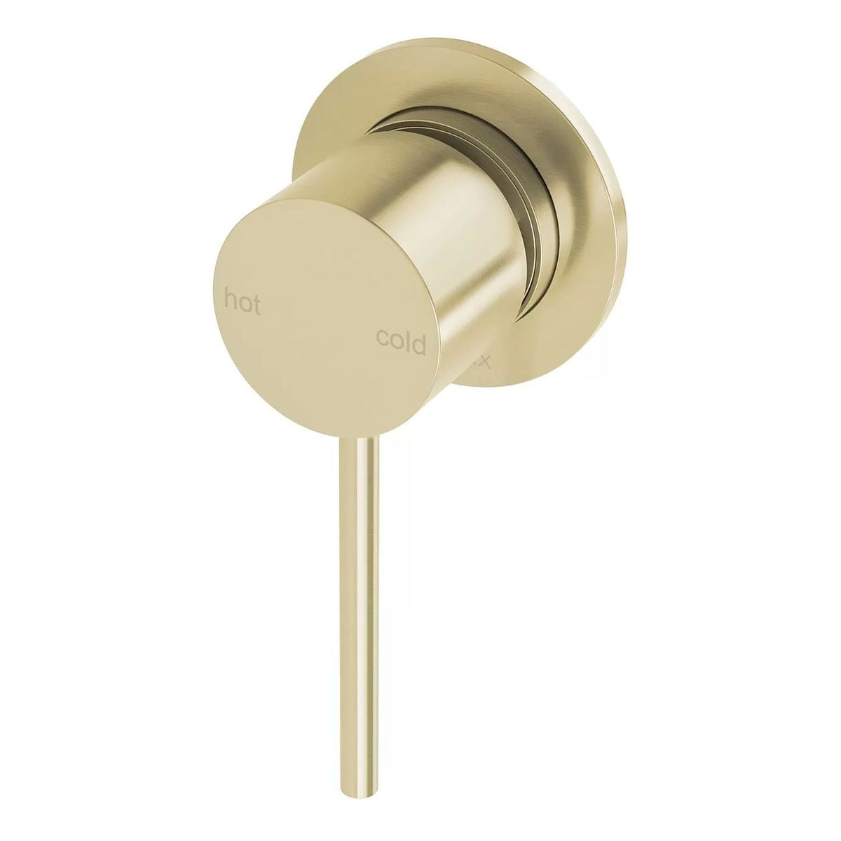 Vivid Slimline SwitchMix Shower / Wall Mixer 60mm Backplate (Complete Kit), Brushed Gold