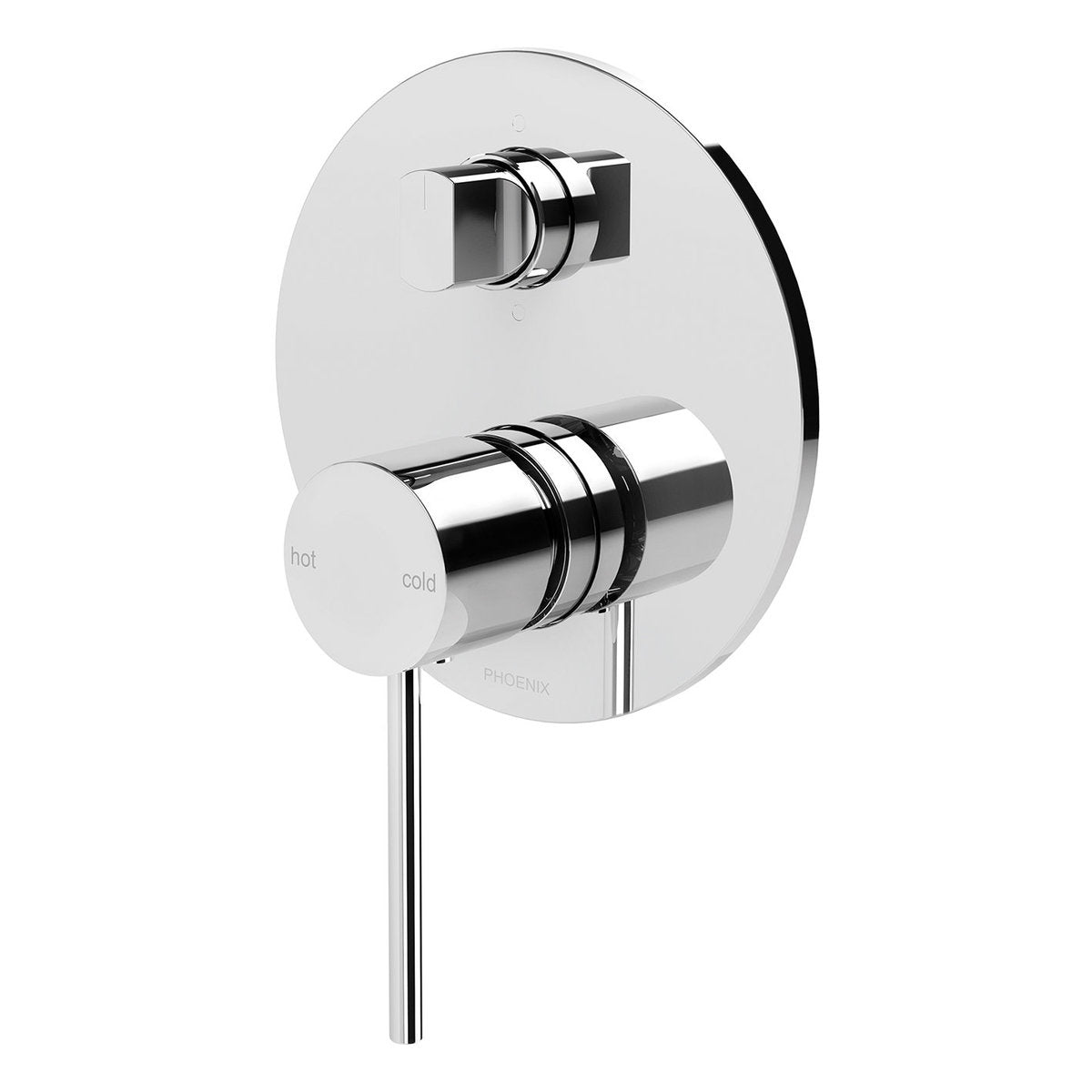 Phoenix Vivid Slimline SwitchMix Shower/Bath Diverter Mixer (Complete Kit), Chrome