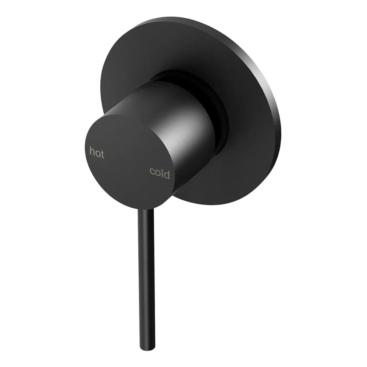 Phoenix Vivid Slimline Oval SwitchMix Shower/Wall Mixer , Matte Black