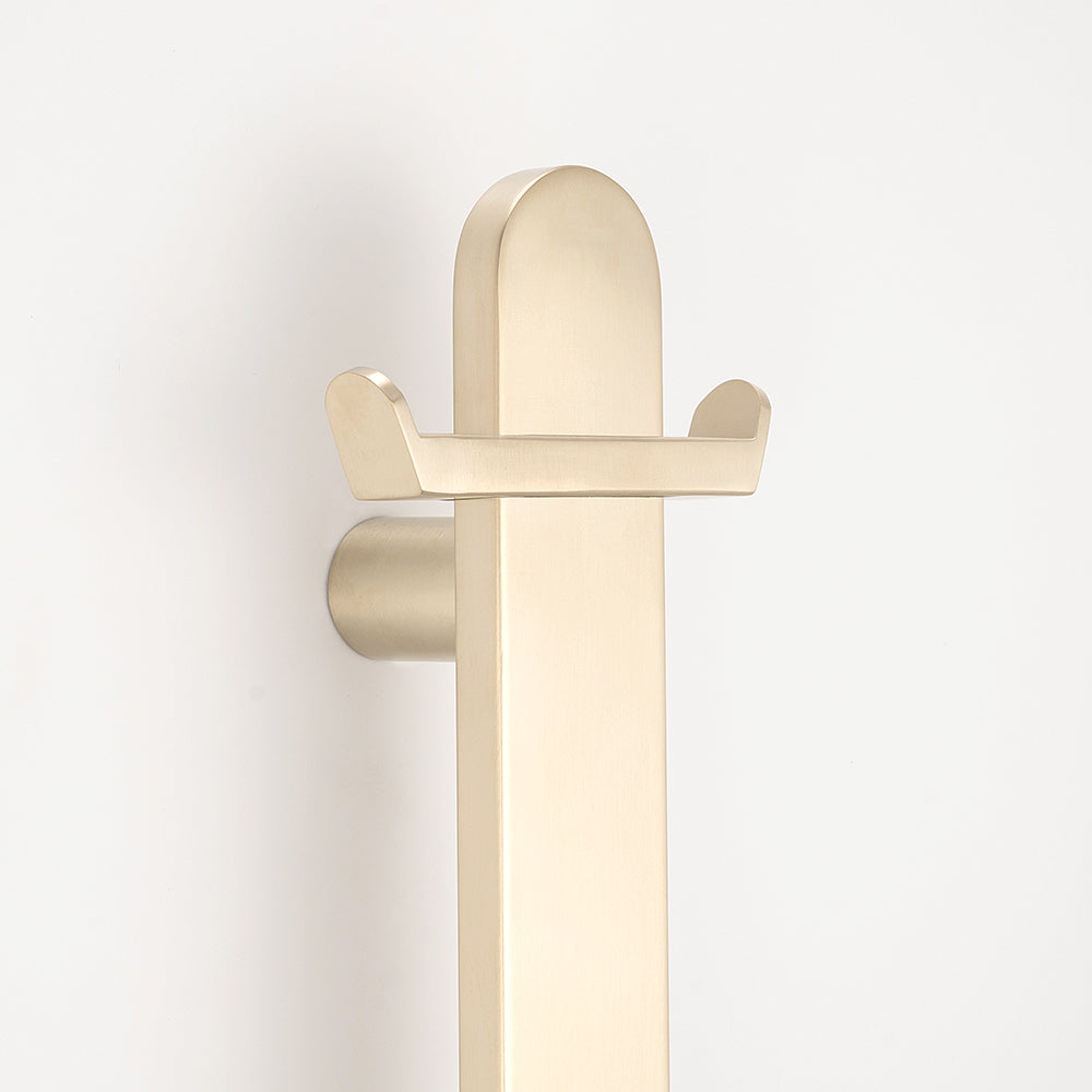 Radiant Ring Hook Accessory For Flat Vertical Rails Warm Brushed Nickel
