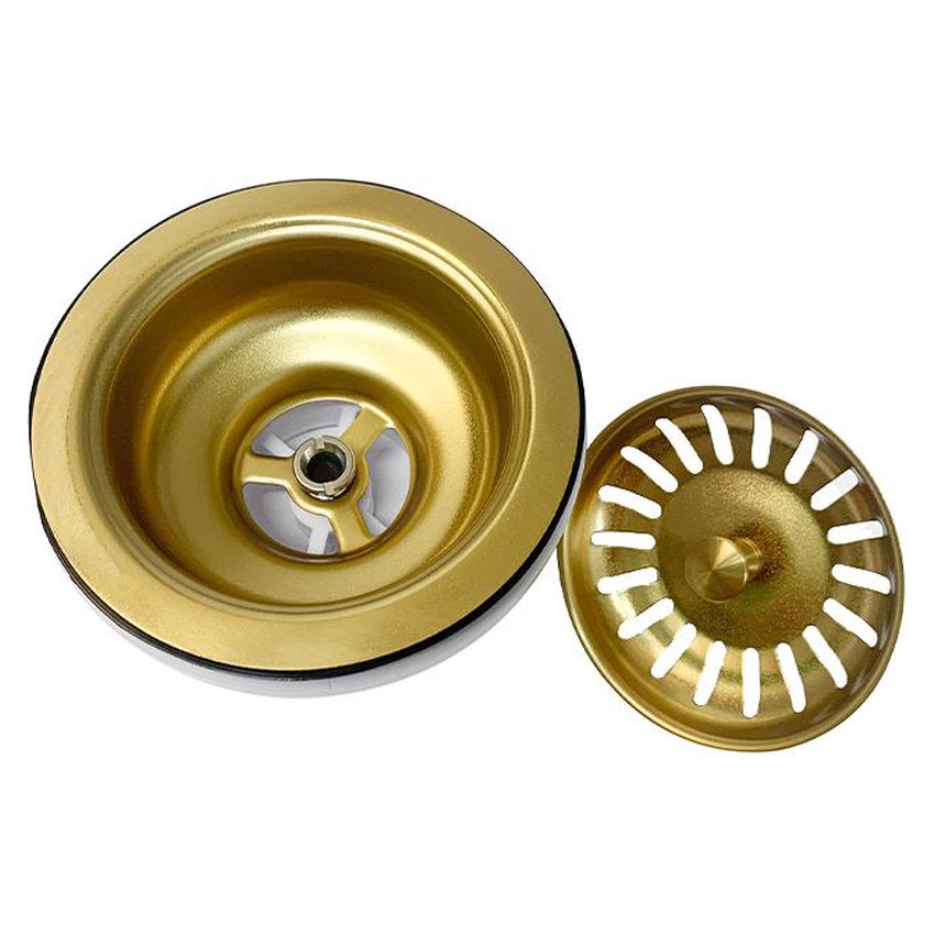 Otti Sink Basket Waste Argent Gold