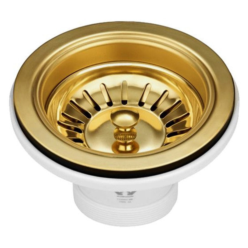 Otti Sink Basket Waste Argent Gold