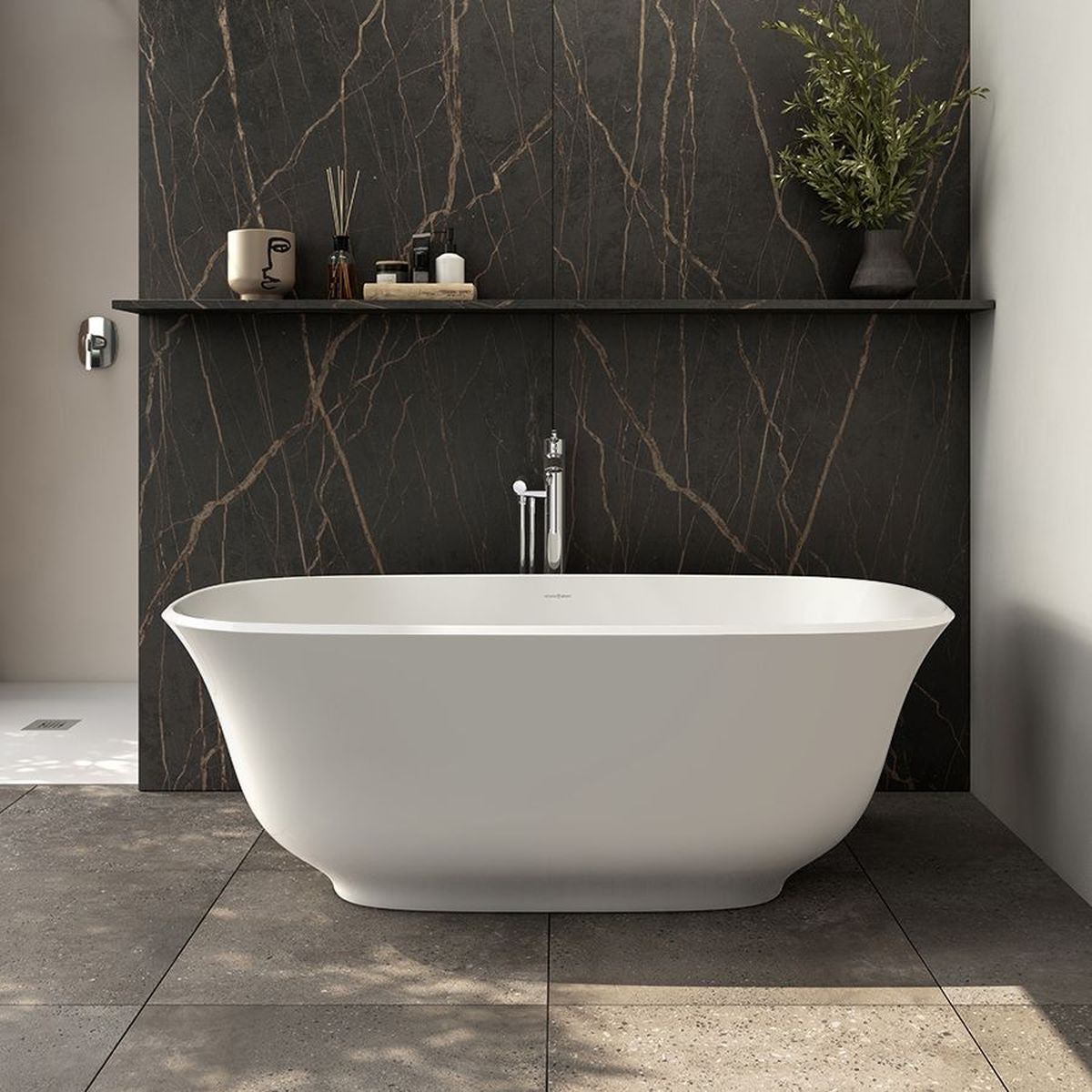 Victoria + Albert Amiata 1500 Bath, Matte White