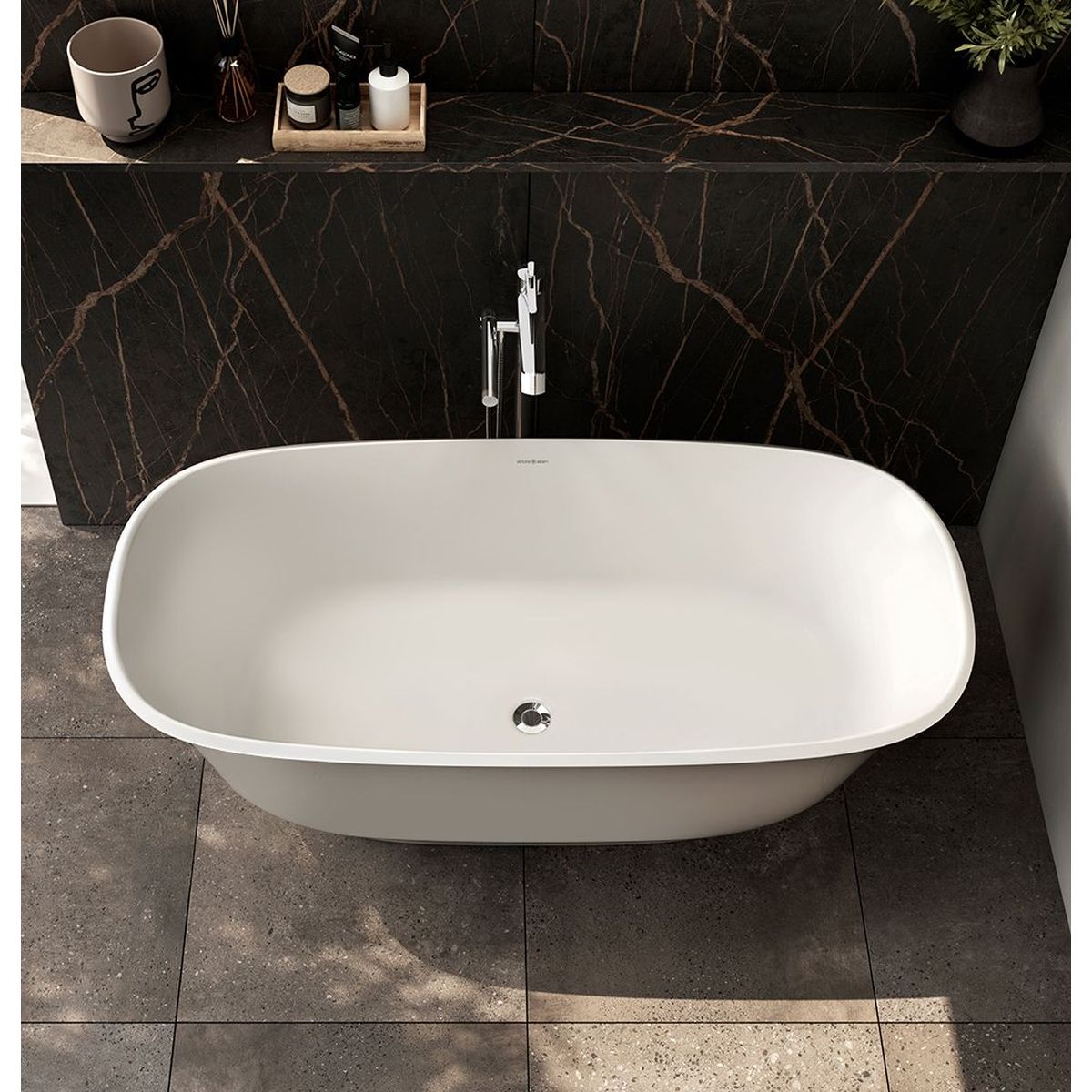 Victoria + Albert Amiata 1500 Bath, Matte White