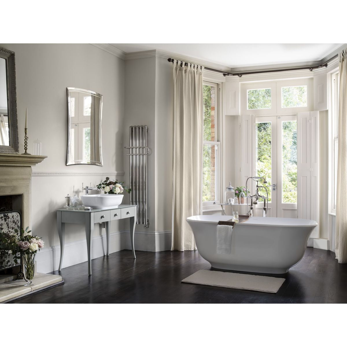 Victoria + Albert Amiata 1650 Bath, Matte White