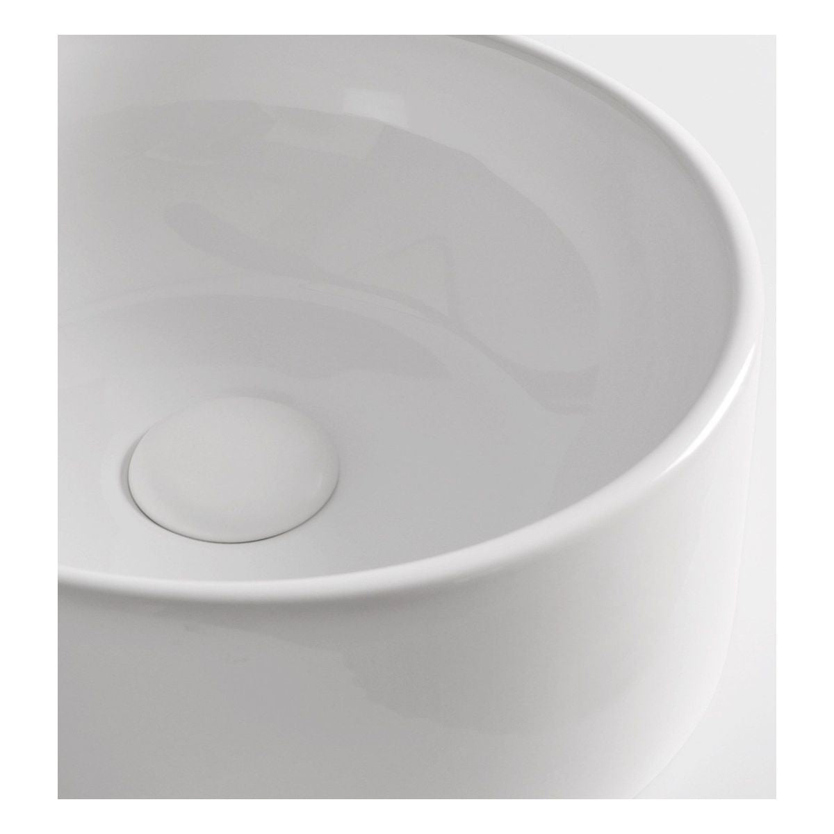 Studio Bagno Apartment 35 Round Basin - Gloss White