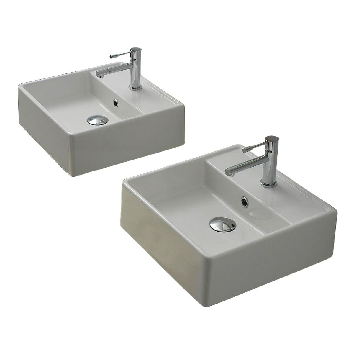 Studio Bagno Apartment 40R Bench/Wall Basin - 1 Taphole