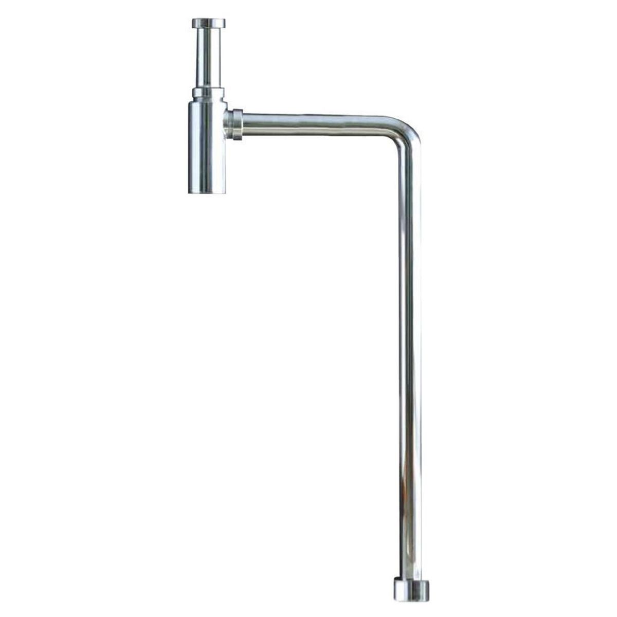 Deluxe Adjustable Bottle S Trap - Chrome