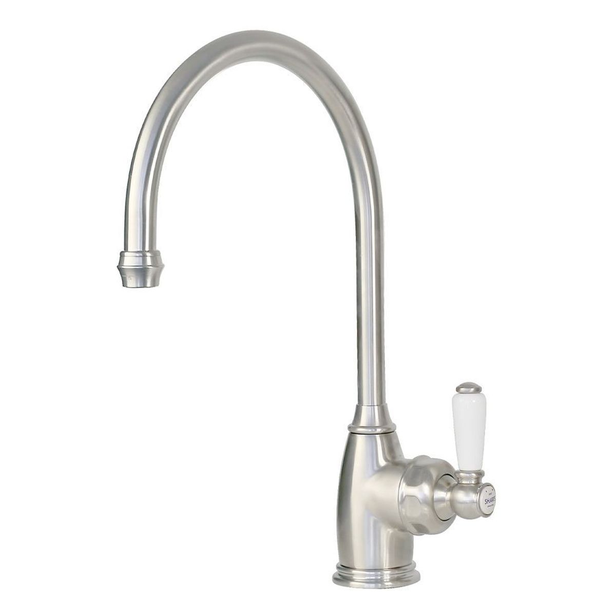 Shaws by Perrin & Rowe Yarrow Kitchen Mixer, Lead Free, Pewter