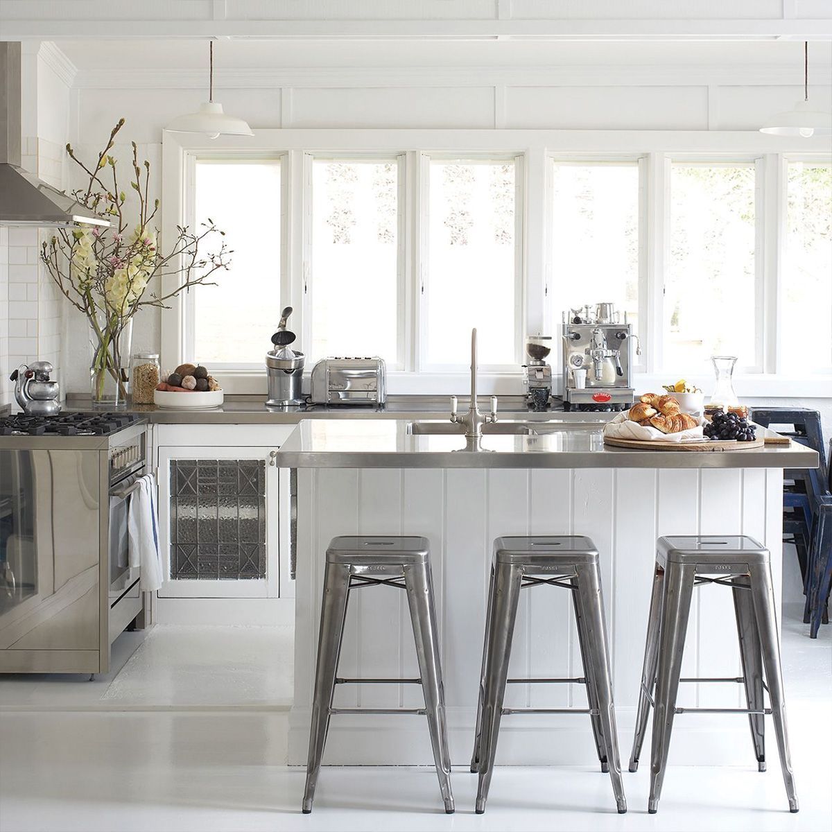 Shaws by Perrin & Rowe Ribble Kitchen Mixer, Lead Free, Pewter