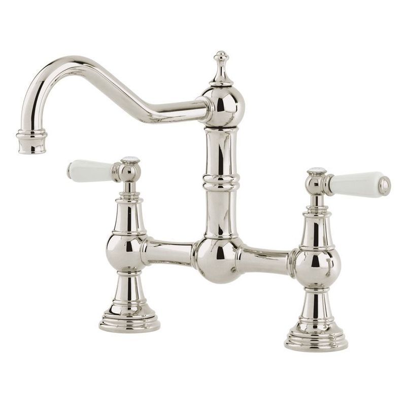 Shaws by Perrin & Rowe Hambleton Kitchen Mixer, Nickel