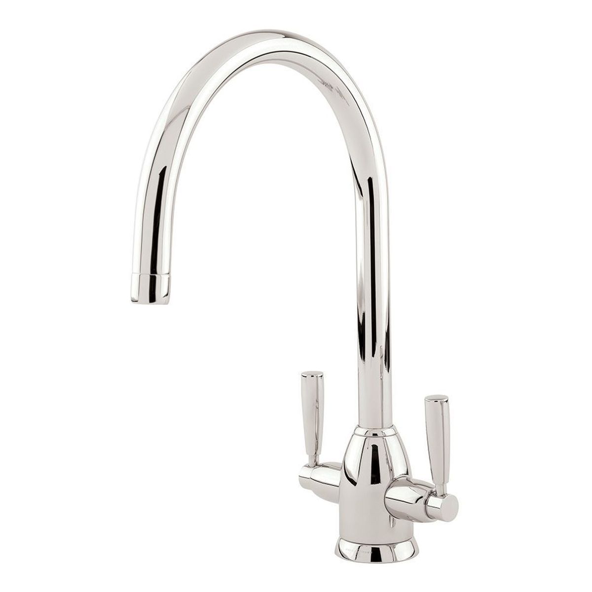 Shaws by Perrin & Rowe Silverdale Kitchen Mixer Tap, Lead Free, Nickel