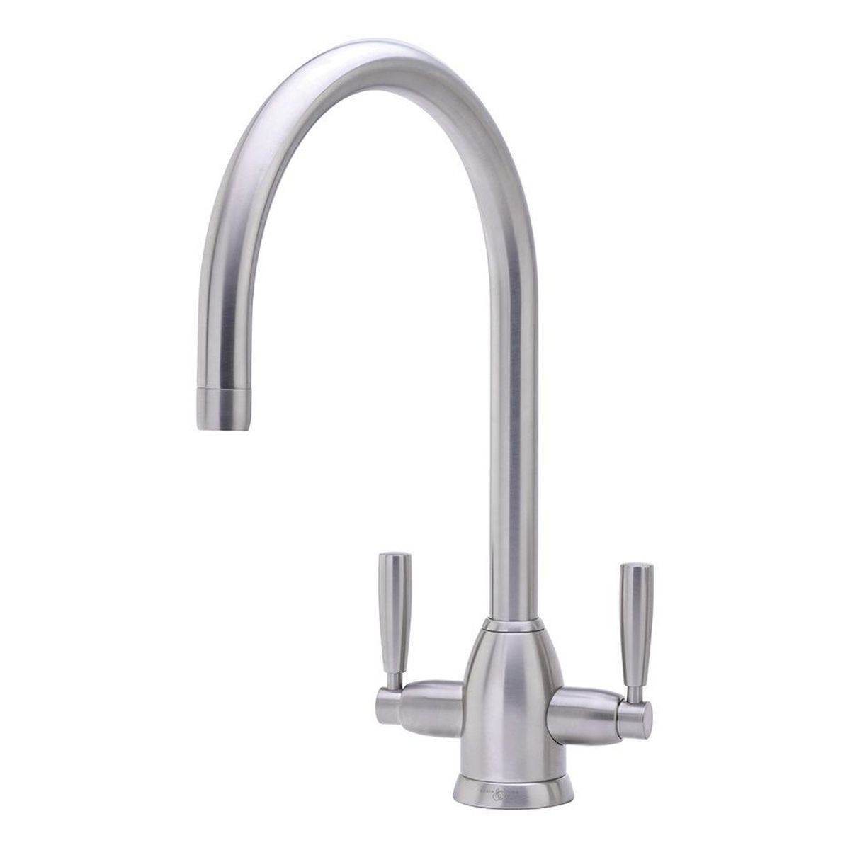 Shaws by Perrin & Rowe Silverdale Kitchen Mixer Tap, Lead Free, Pewter