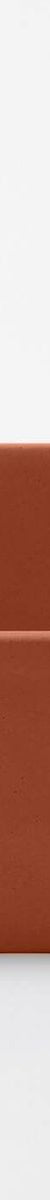 Baly Square Concrete Wall Mount Basin - Terracotta