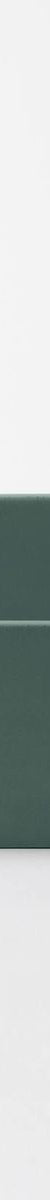 Baly Large Rectangular Concrete Vessel Basin - Teal