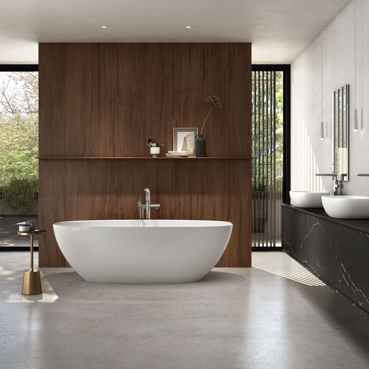 Victoria + Albert Barcelona 1800 Bath, Gloss White