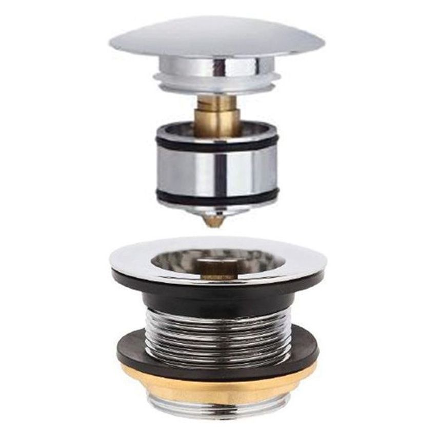 40mm Pull Out Pop-Up Bath Waste - Chrome