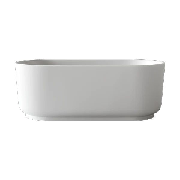 Bao Elegant 1700mm Freestanding Bath in Matte White