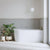 Bao Bon 1700mm Back to Corner Bath in Gloss White - Right Hand