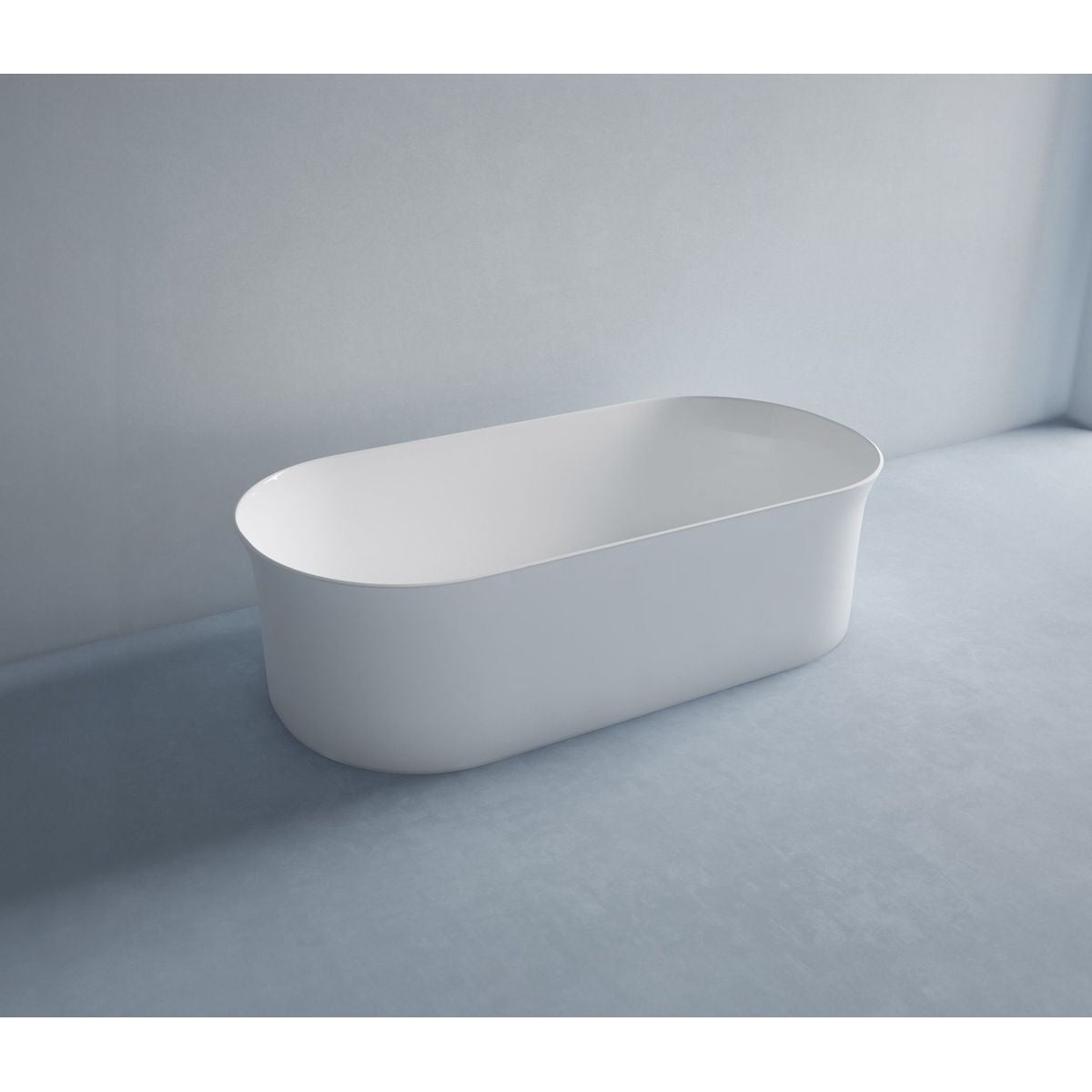 Studio Bagno Blast Freestanding Bath - Matte White