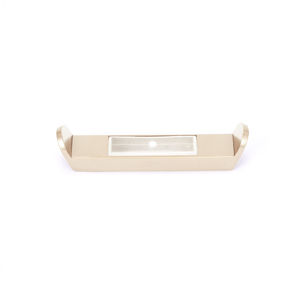 Ring Hook Accessory For Flat Vertical Rails, Brushed Nickel