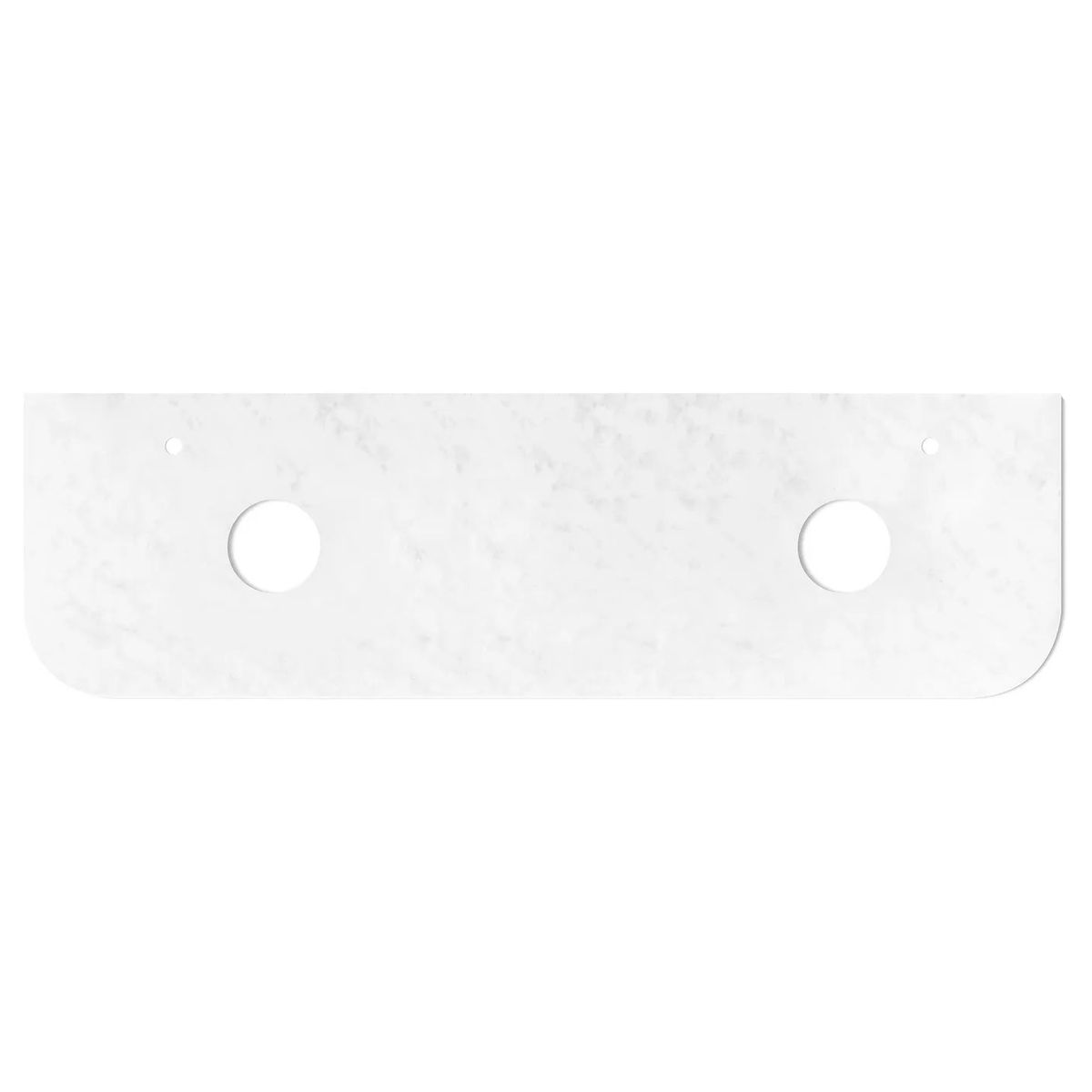 Bondi Satin White 1800mm Fluted Curve Vanity