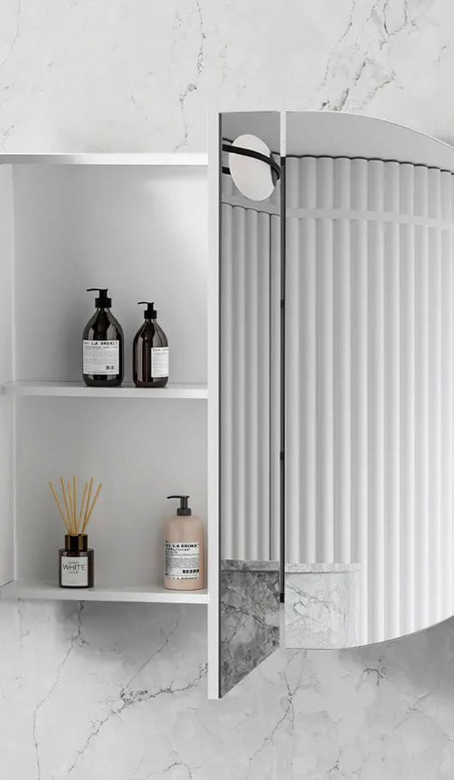 Bondi 1200mm x 750mm Shaving Cabinet - Matte White
