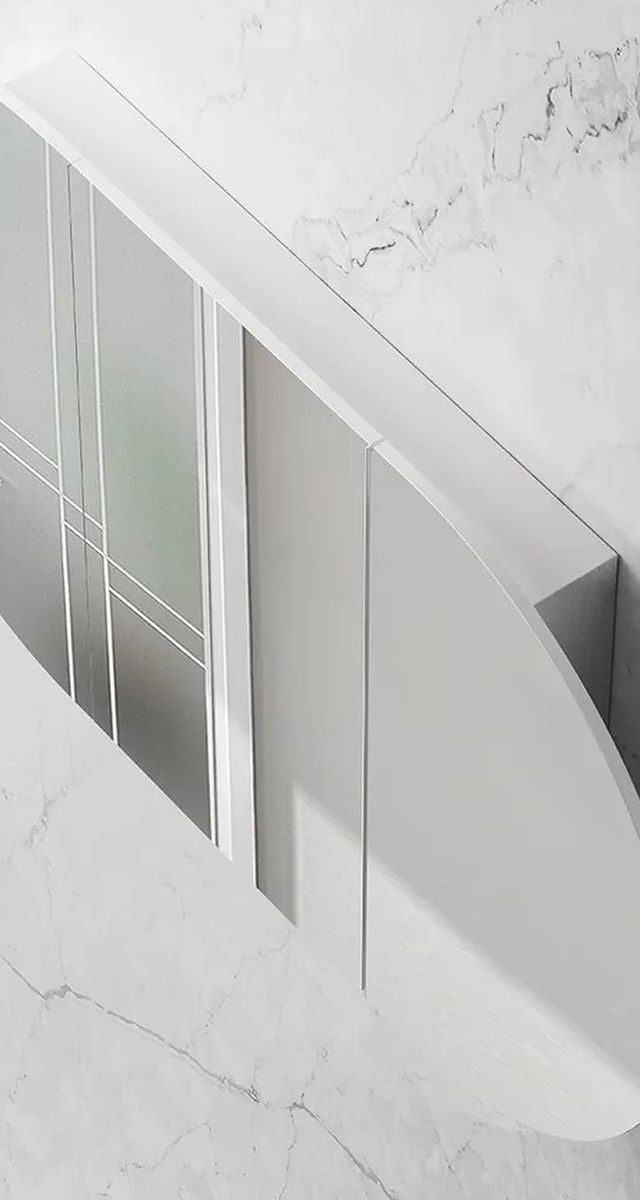 Bondi 1200mm x 750mm Shaving Cabinet - Matte White