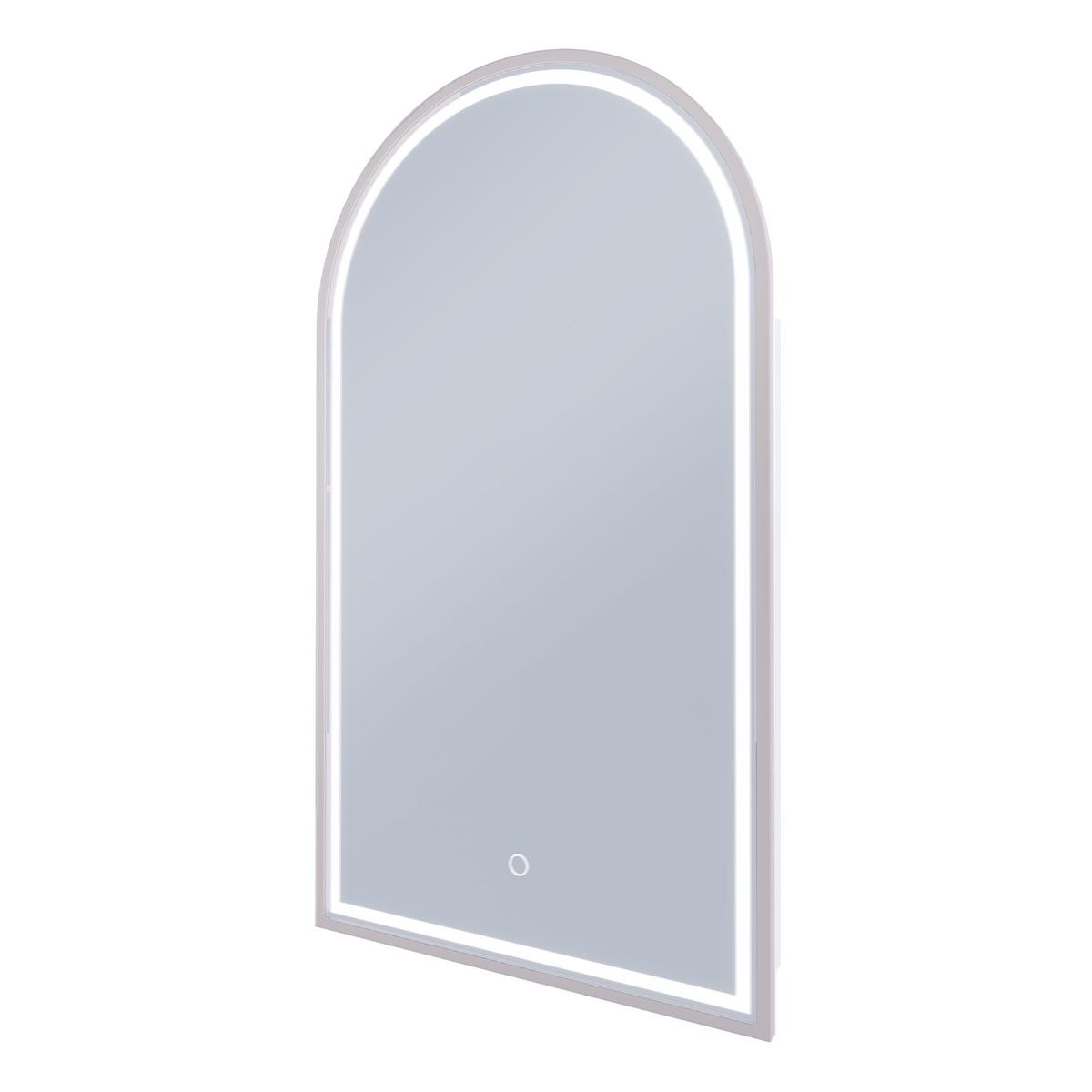 Blanca LED Shaving Cabinet - Brits Nickel