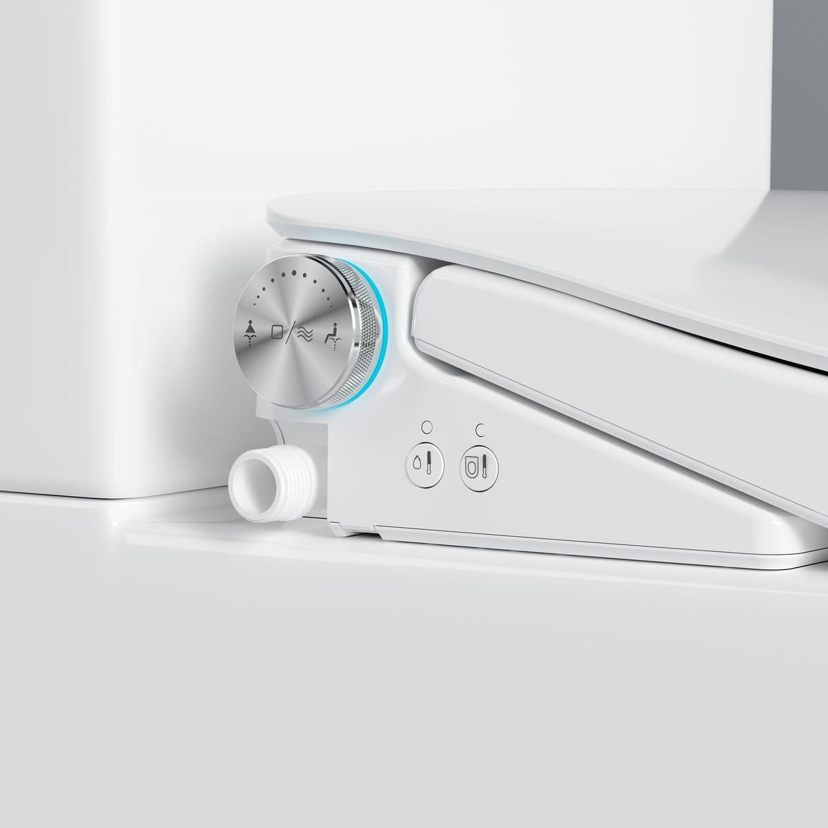 Thea Luxury Bidet Seat With Vega Rimless Toilet
