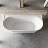 Westminster 1500mm Back To Wall Freestanding Bath in Gloss White