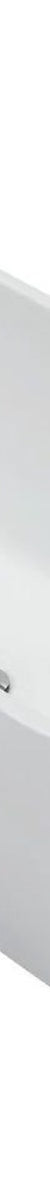 Auris 1700mm Corner Back to Wall Bathtub in Gloss White - Left Side Corner