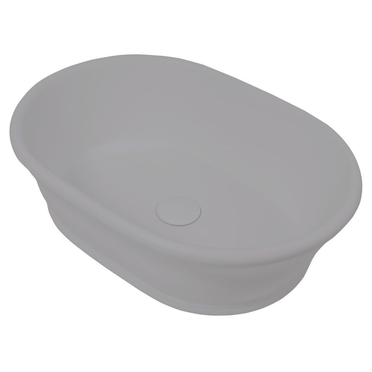 Cambridge 54X39 Titancast Basin - Powder Grey
