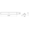 Builders 600mm Shower Grate - AU, Stainless Steel