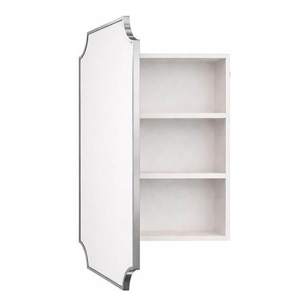 Claremont Mirror 80x50 Shaving Cabinet - Chrome