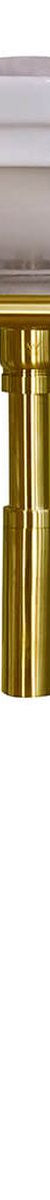 Claremont 58 X 45 Nuovo Basin Stand, Brushed Brass - No Taphole