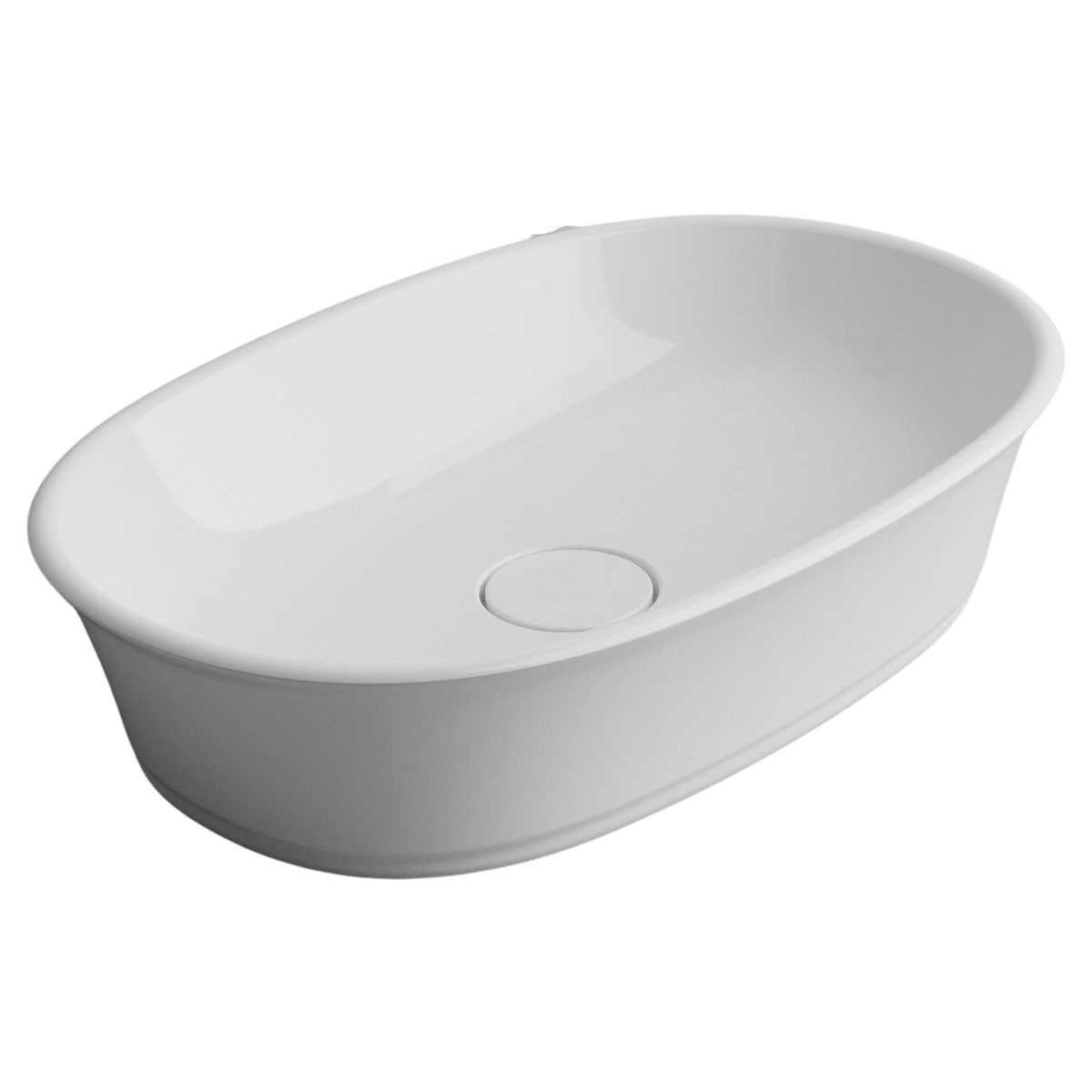 Claremont 60 Magnacast Basin - Matte White