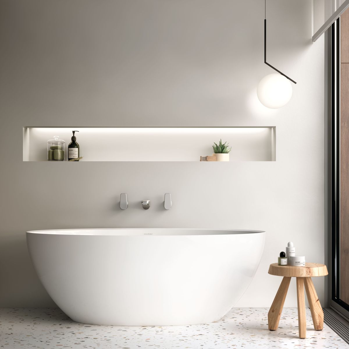 Victoria + Albert Corvara Bath, Matte White