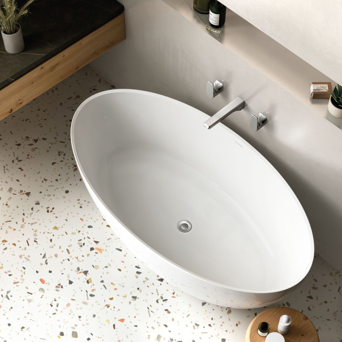 Victoria + Albert Corvara Bath, Matte White