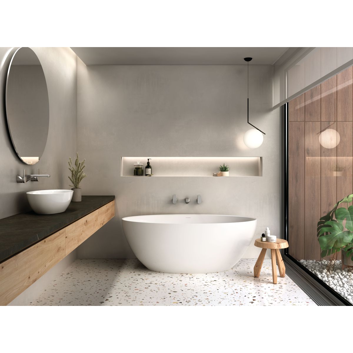 Victoria + Albert Corvara Bath, Matte White