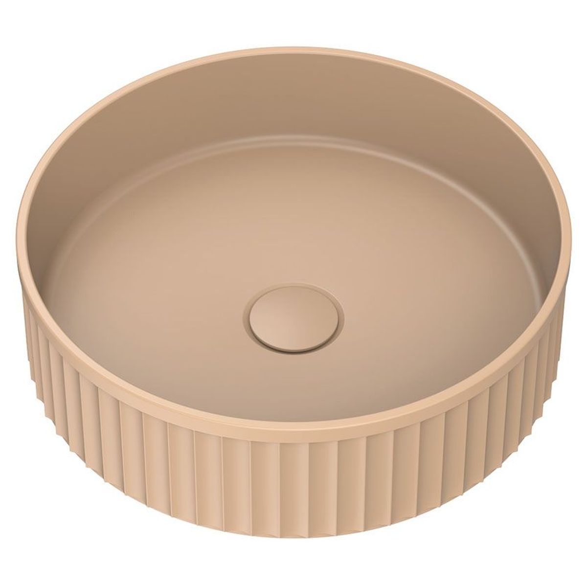 Minka Round Solid Surface Above Counter Basin, Dusk