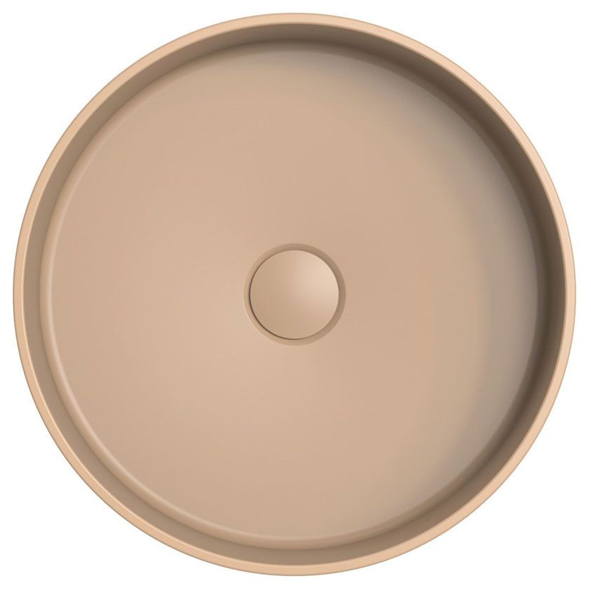 Minka Round Solid Surface Above Counter Basin, Dusk
