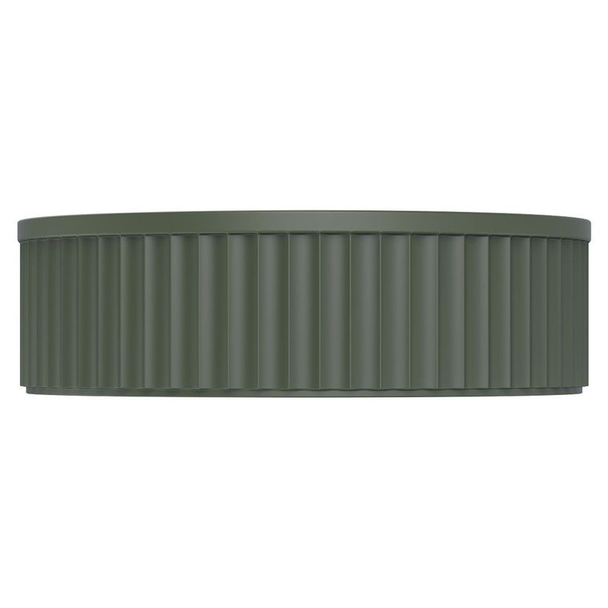 Minka Round Solid Surface Above Counter Basin, Forest