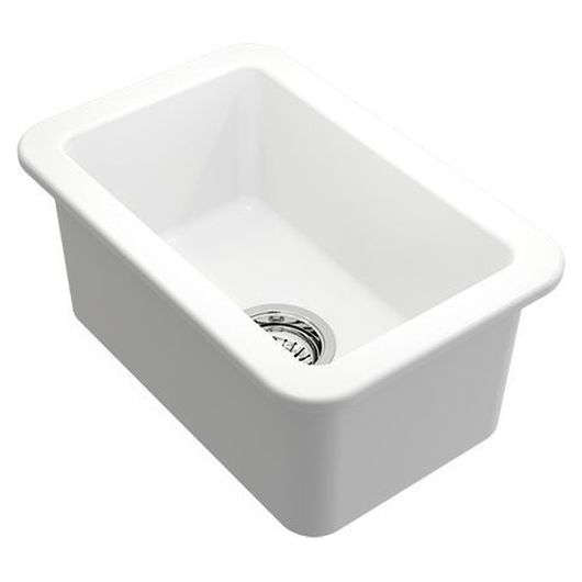 Cuisine 30X46 Inset/Undermount Fireclay Sink - Matte White