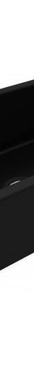 Kit-Cuisine 81X48 Inset/Undermount Fireclay Sink Matte Black With Overflow Included Waste
