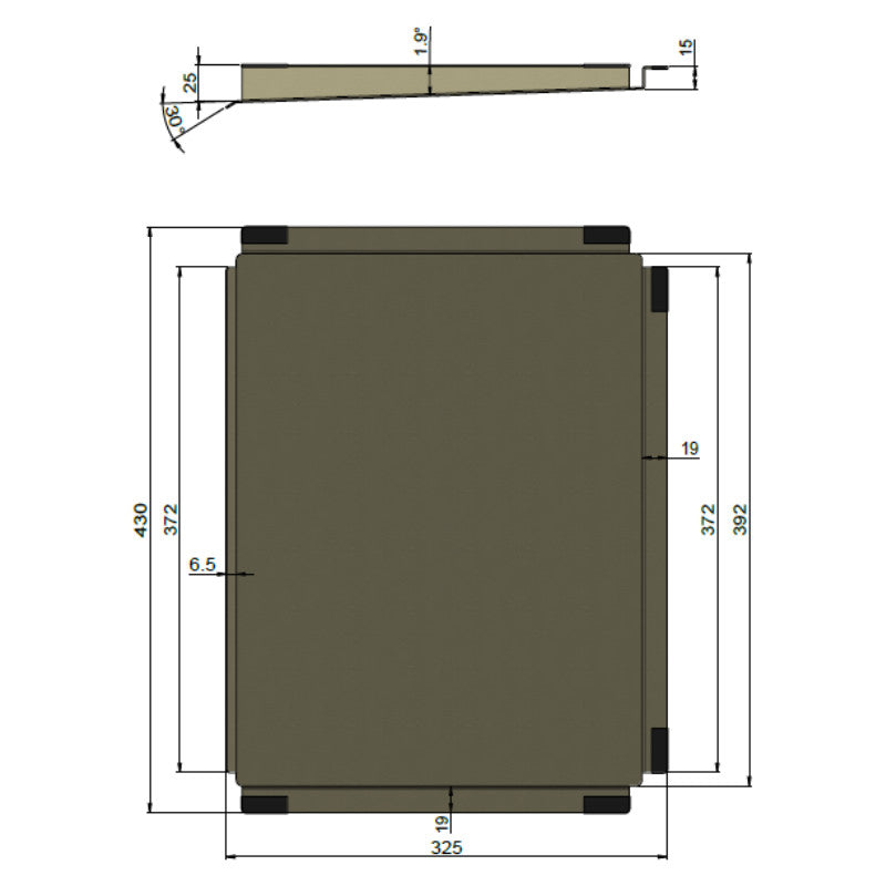Meir Lavello Dish Draining Tray, Brushed Nickel
