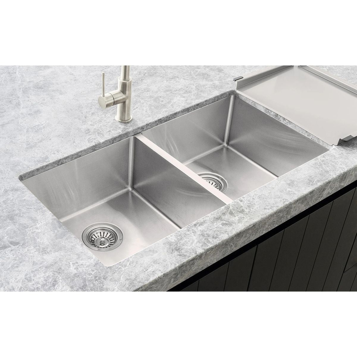 Meir Lavello Dish Draining Tray, Brushed Nickel